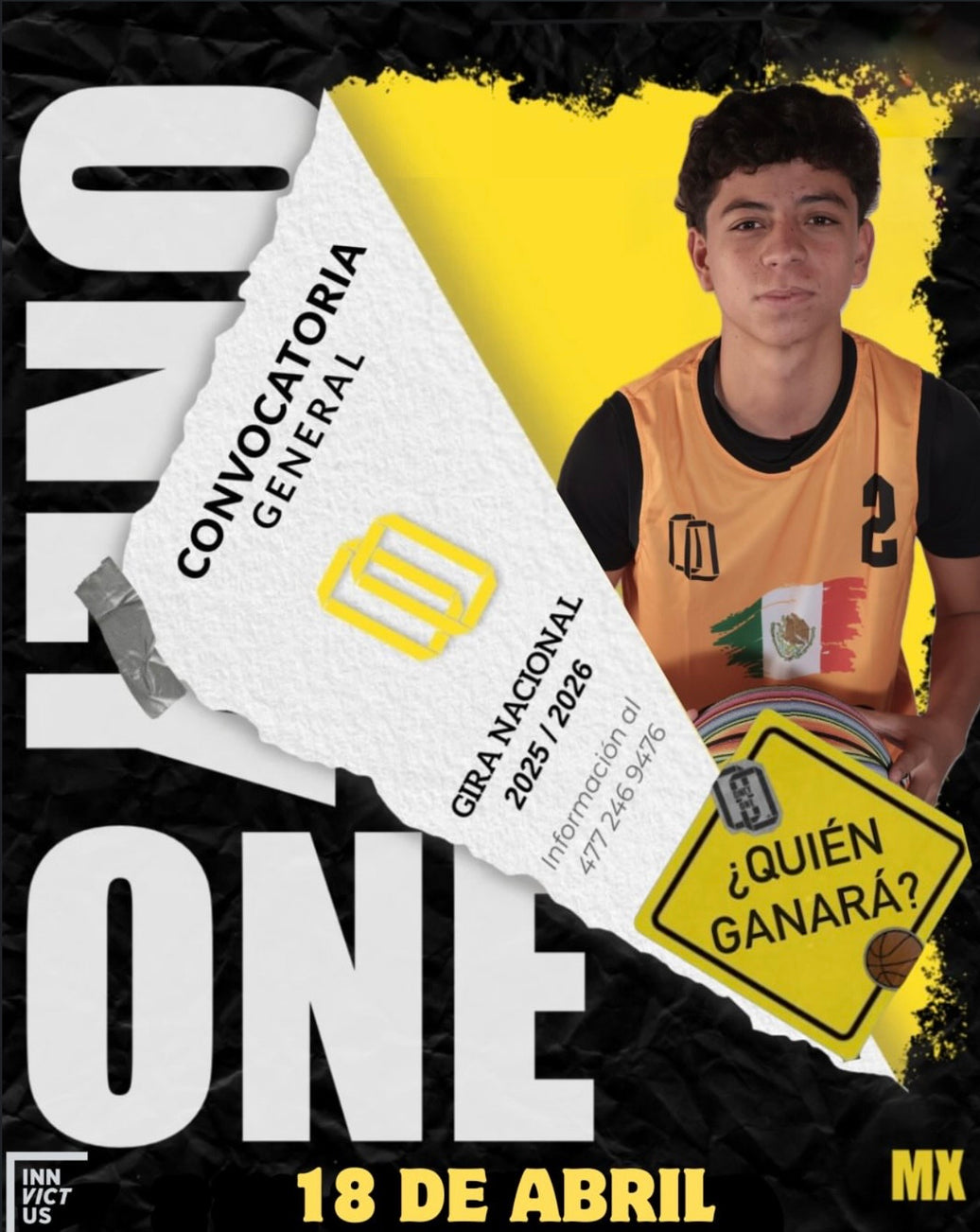 CONVOCATORIA QUERETARO 18 Abril