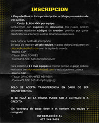 CONVOCATORIA PUEBLA 18-19 OCTUBRE