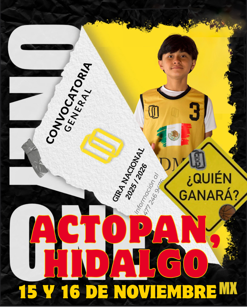 CONVOCATORIA ACTOPAN 15 DE NOVIEMBRE