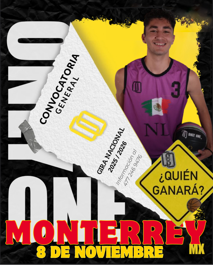 CONVOCATORIA MONTERREY 8 DE NOVIEMBRE