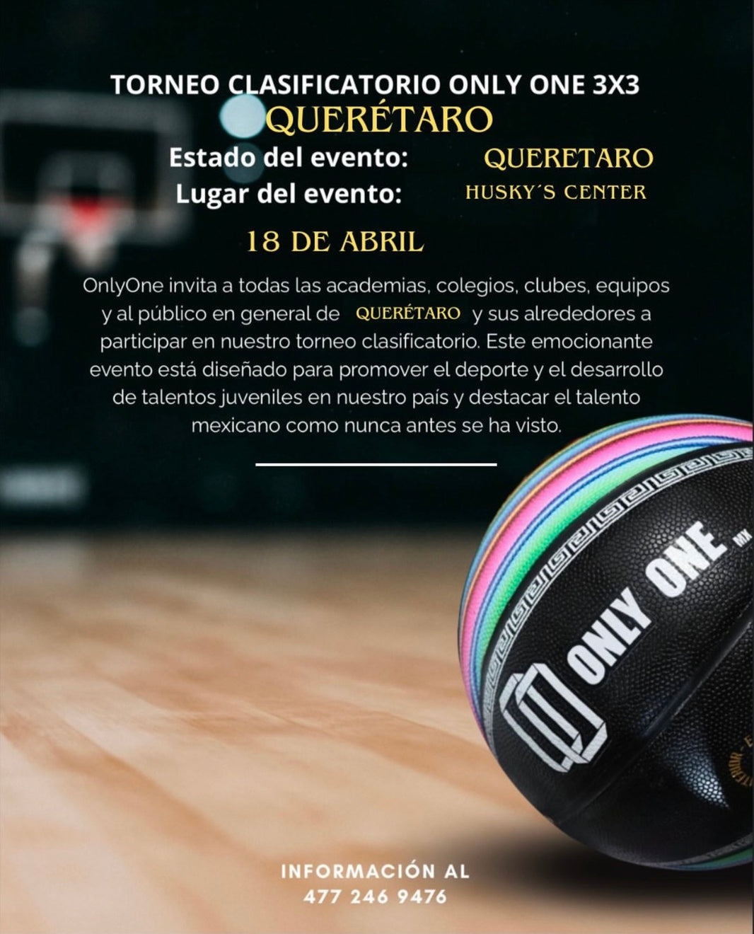 CONVOCATORIA QUERETARO 18 Abril