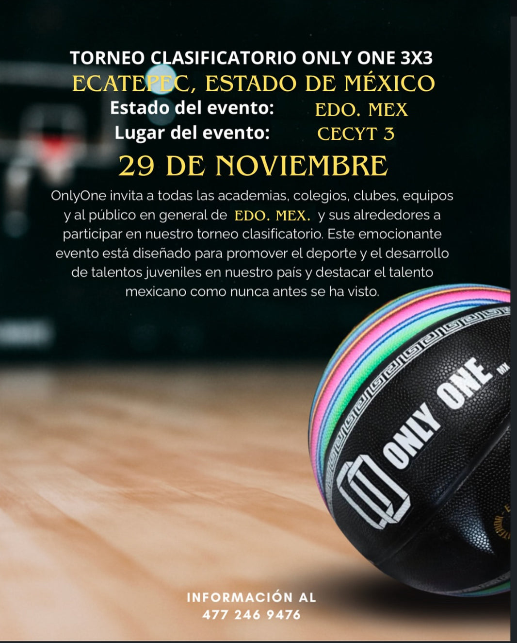CONVOCATORIA ECATEPEC 29 DE NOVIEMBRE